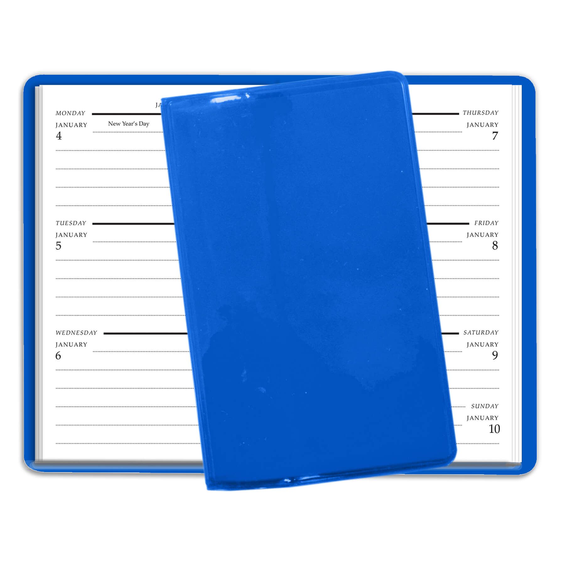 Translucent Dark Blue Blank